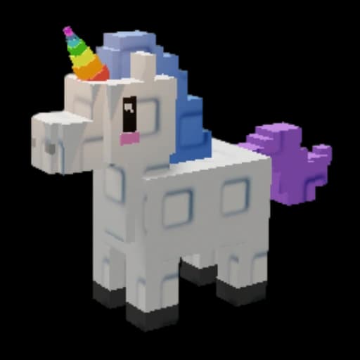 Unicorn pet from Grow a Garden 2